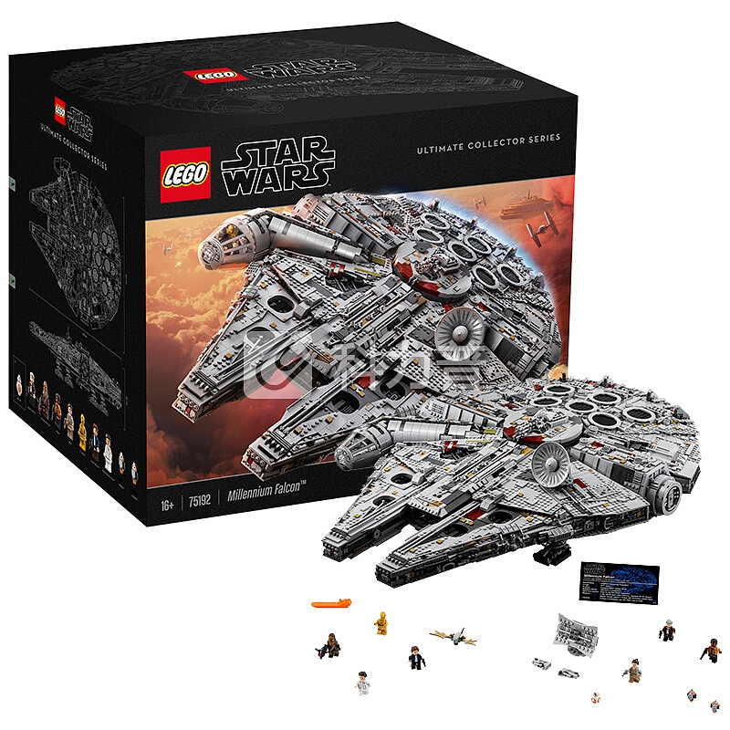 乐高(LEGO)积木 星球大战Star Wars豪华千年隼16岁+ 75192 儿童玩具 成人粉丝限量收藏