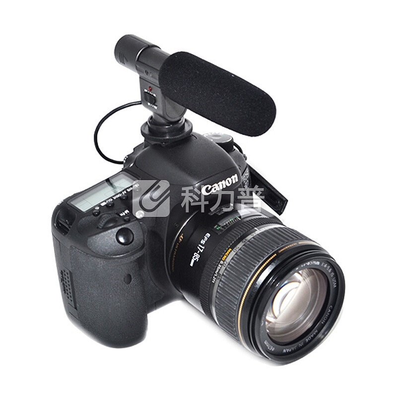 JJC JJC MIC-1 立体声麦克风 话筒 (适用 佳能 尼康 D7200 D750 D810 D5500 V3 D4S D3300 D5300 D610)