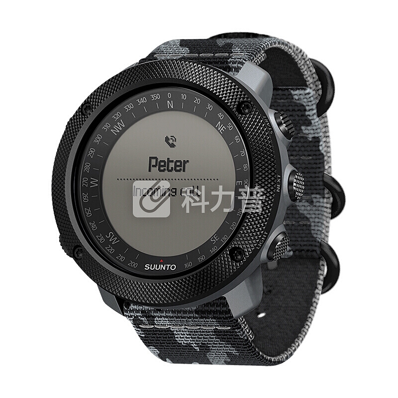 颂拓(SUUNTO) 远征系列 GPS 双卫星导航 100米防水 14天待机 智能手表 阿尔法城市迷彩