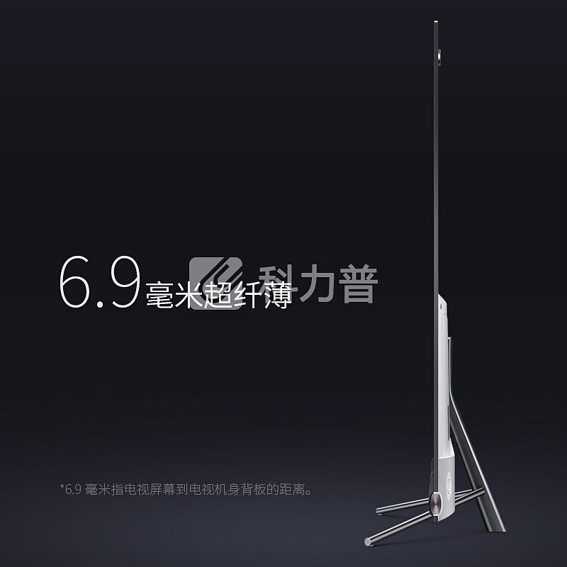 TCL 65Q2 65英寸超薄无边框全面屏HDR4K电视机 34核人工智能(枪色)