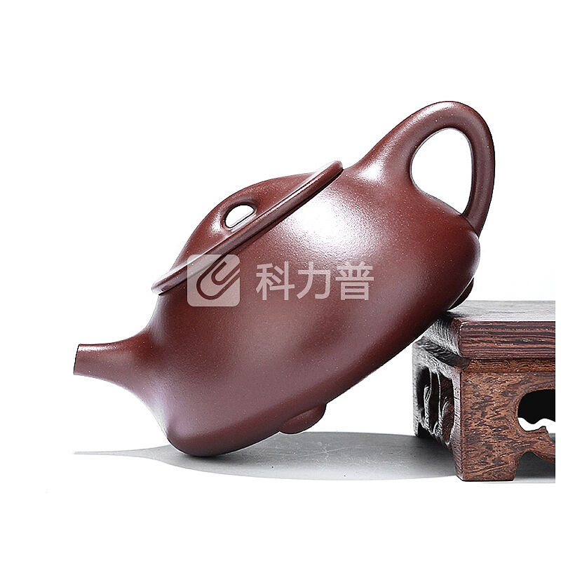 百年利永 百年利永 宜兴紫砂壶全手工名家原矿底槽清景舟小满瓢茶壶200ml