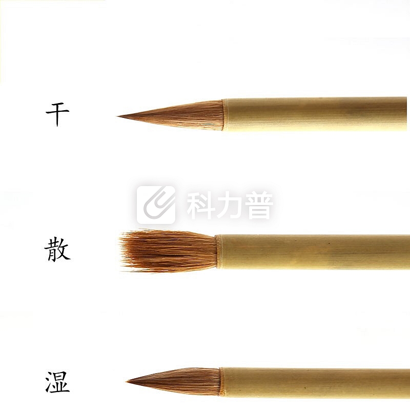 善琏湖笔双牌毛笔兼毫楷书小楷抄经心经描红小笔净纯鸡狼毫 狼毫 大号 单支装