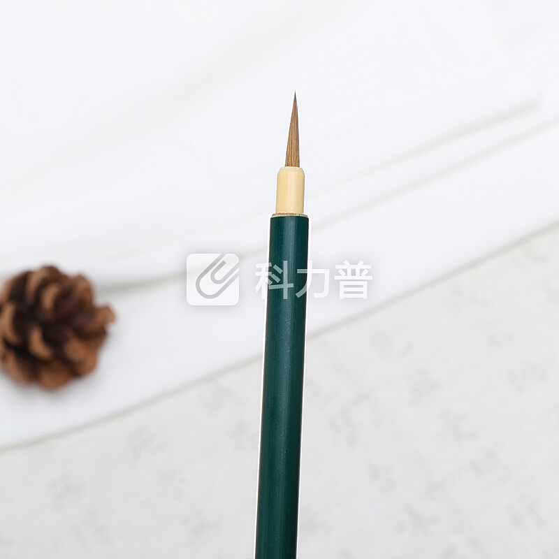 绍泽文化 善琏湖笔 叶筋勾线笔 小号 毛笔练字国画工笔画描线笔