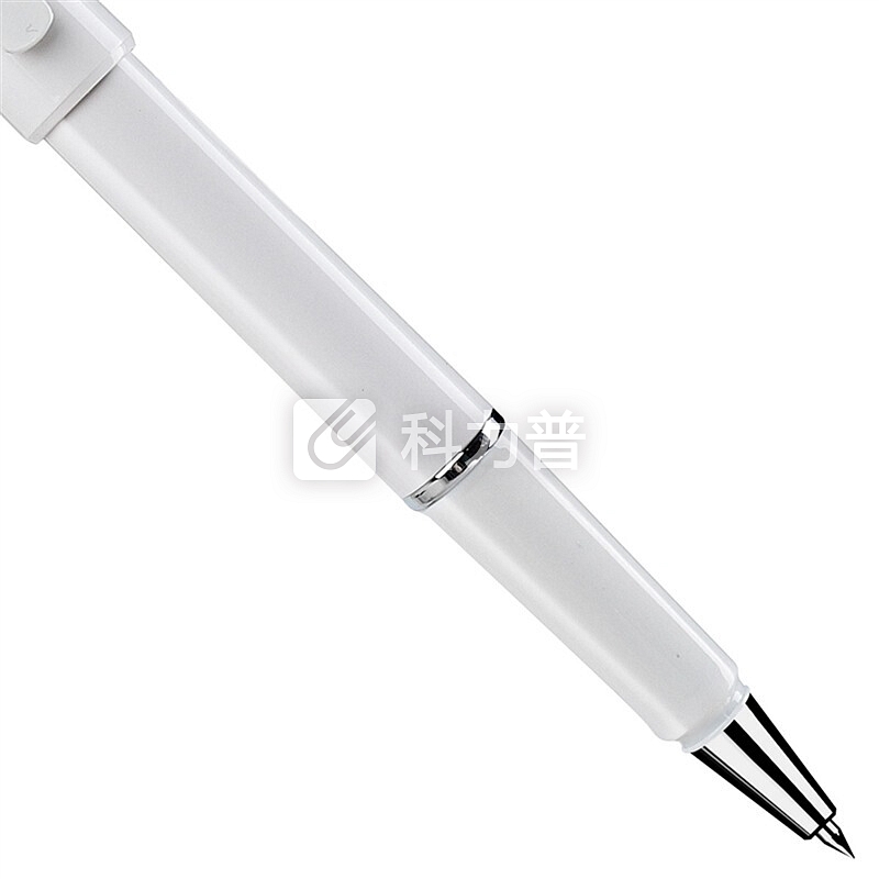 得力(deli)发现者宝珠笔会议签字中性笔 时尚白