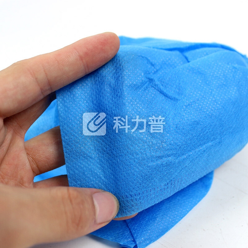 庭好 一次性鞋套家用100只装 室内加厚加大透气无纺布鞋套 通用均码 防尘耐磨防滑脚套 TH7619