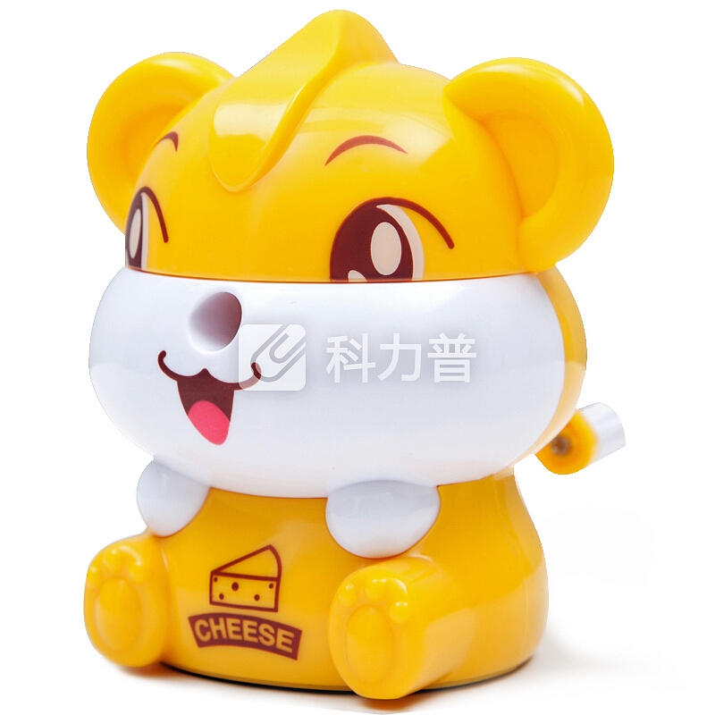 广博(GuangBo)自动进铅卷笔刀削笔器学生用品 快乐鼠颜色随机 单个装XBQ97004
