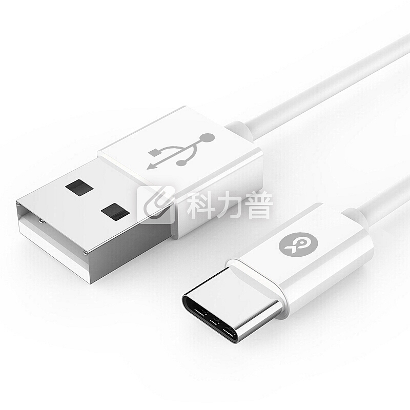 毕亚兹 Type-c数据线 快充安卓手机充电器电源线 1米 K18白色 华为P20/Mate10/荣耀V10/麦芒5/三星S8/小米5S6