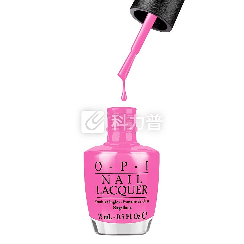 OPI 指甲油洋红色 15ml 糖果粉 简单纯净粉NLB86 持久不掉色快干环保指甲油 无毒不可剥美国正品美甲
