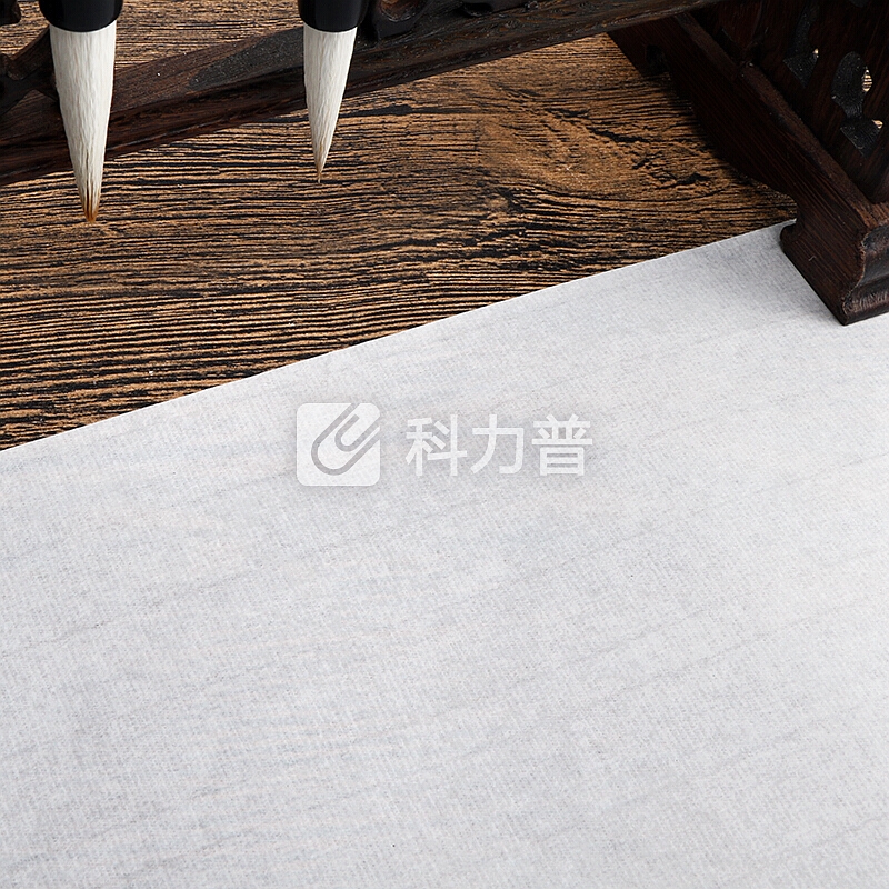 绍泽文化 文房四宝宣纸 毛笔书法书画练习用纸 生宣四尺四开 100张/刀