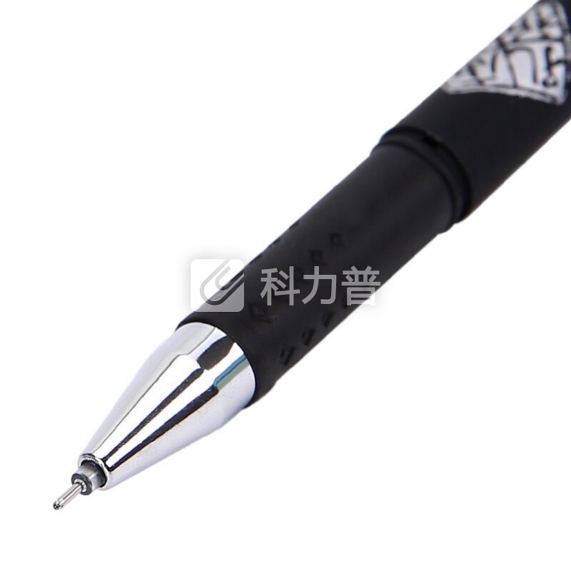 晨光 M＆G 晨光(M&G)孔庙祈福系列0.5mm黑色全针管防滑护套中性笔签字笔水笔 12支/盒AGPB0201 考试全针管A款黑0.5 12支