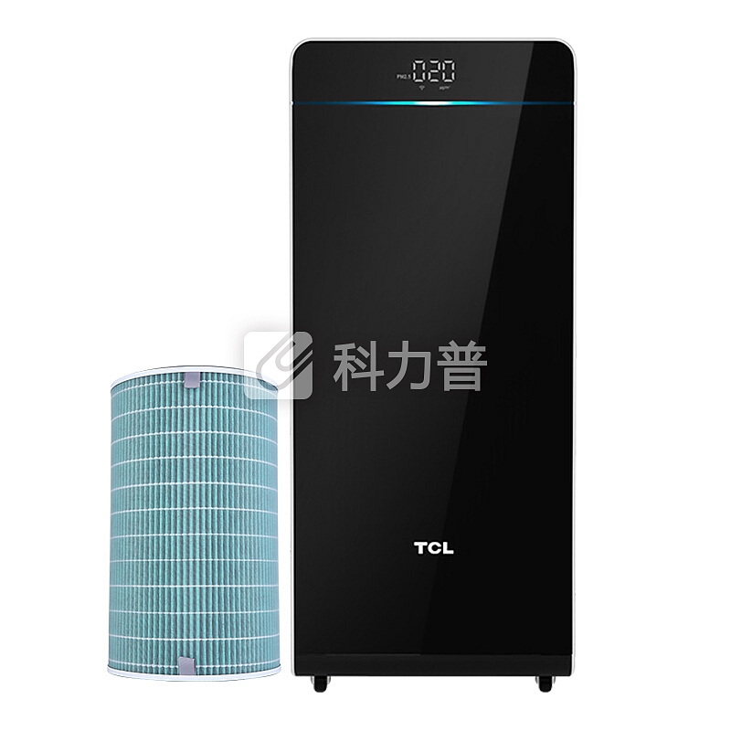 TCL 空气净化器 KJ420F-A1 颗粒物CADR=420立方米每小时 客厅卧室智能除雾霾甲醛过敏原【甲醛CADR：200】