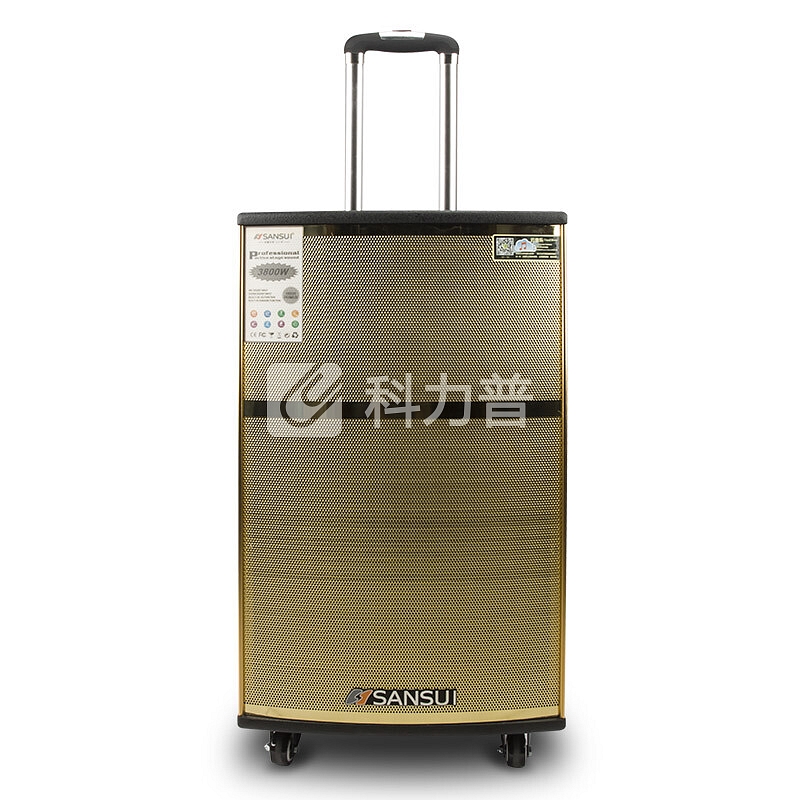 山水 (SANSUI)SG2-12 广场舞音响 户外便携式蓝牙拉杆音箱双麦克风12英寸
