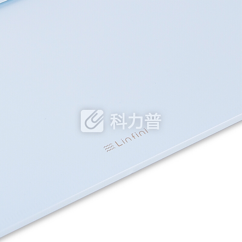 得力(deli)乐素A4按扣文件资料袋 (1格文件袋+3格文件套) 学生试卷收纳袋 海水蓝