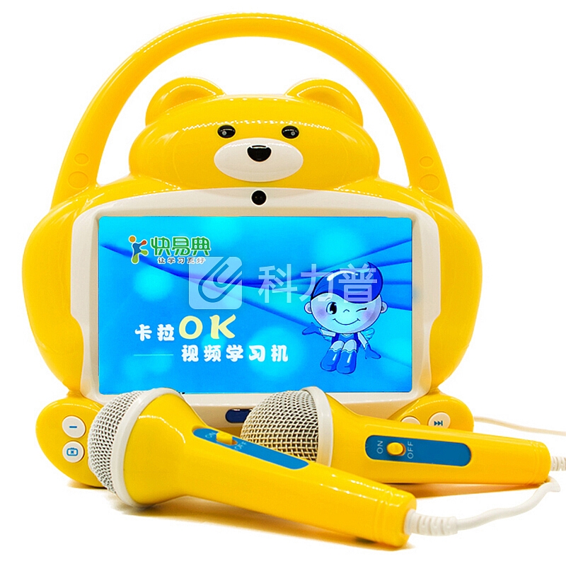 快易典(Koridy)视频故事机S6 ktv唱歌儿童机早教 宝宝护眼触屏学习机0-3-6岁早教益智玩具