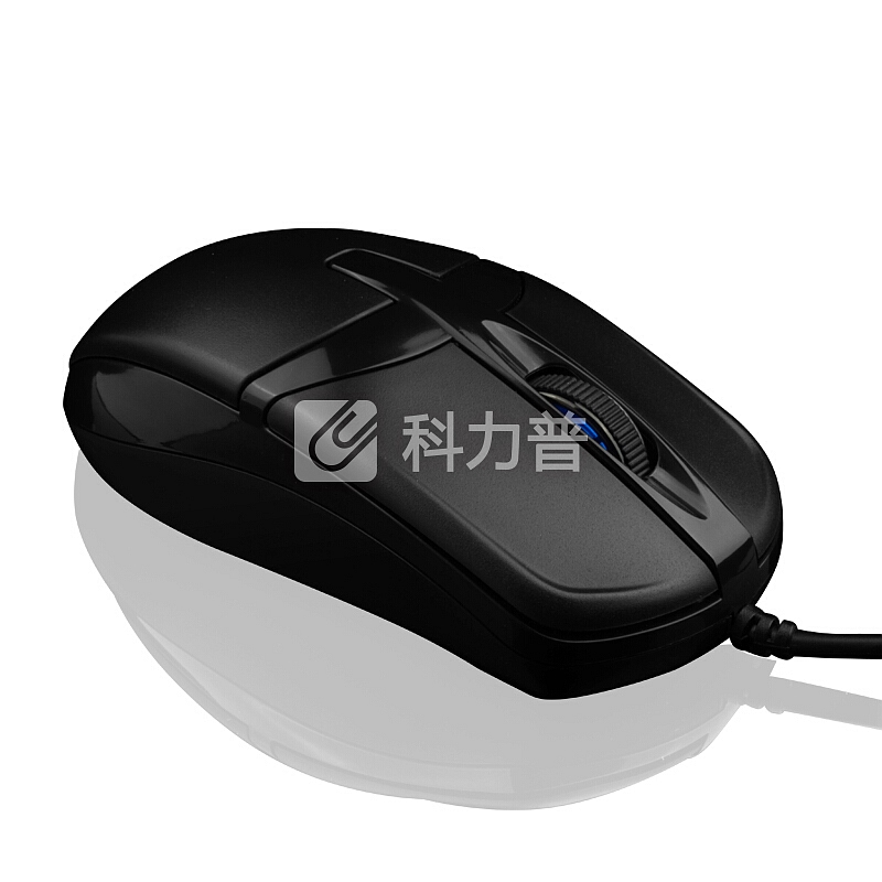 讯拓(Sunt)灵犀指X2有线PS2鼠标台式电脑专用装机圆口家用办公P口圆形接口经典黑
