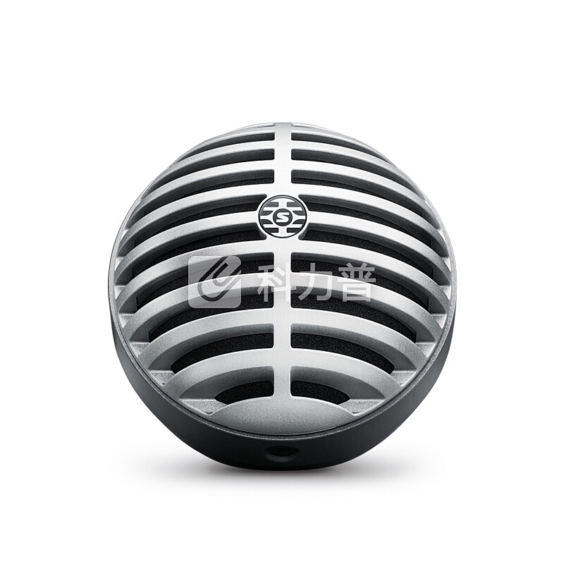 舒尔 Shure MV5 数字电容话筒 家庭录音播客手机麦克风 浅灰色