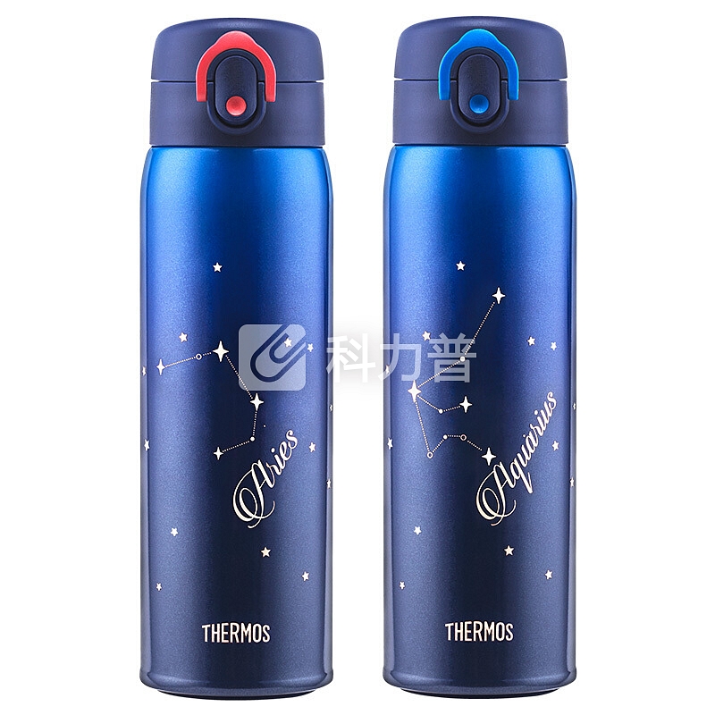 膳魔师 THERMOS膳魔师朱一龙同款星座杯CP礼盒 水瓶座（水瓶&白羊） 水瓶座礼盒