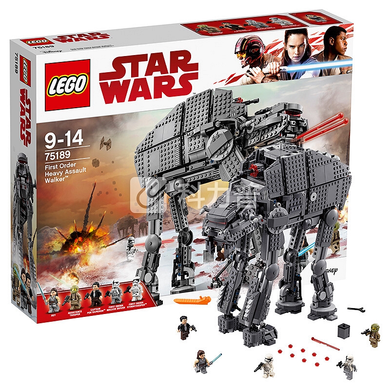 乐高(LEGO)积木 星球大战Star Wars First Order重型攻击步行机9-14岁 75189 儿童玩具 男孩女孩生日礼物