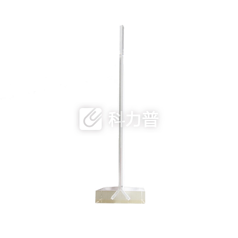 正彩(ZNCI)八角台签亚克力T型台卡会议牌/桌签牌/席卡座位牌/广告展示牌横式210*150mm 5120中号10个装