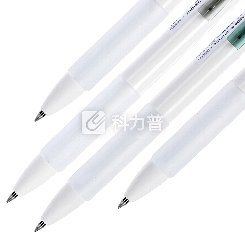 得力(deli)素印象0.5mm按动黑色中性笔 子弹头水性签字笔 12支/盒A065B-01