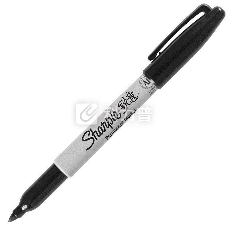 锐意(Sharpie)马克笔/记号笔 细黑 吸塑装 美国进口防褪色学生手绘漫画设计文具