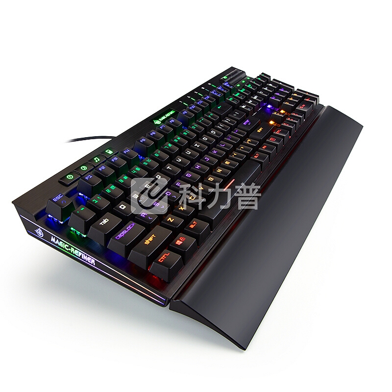 魔炼者 MK12 机械键盘自营 背光键盘104键 红轴 LED背光机械键盘 游戏键盘 背光键盘 电脑键盘 笔记本键盘