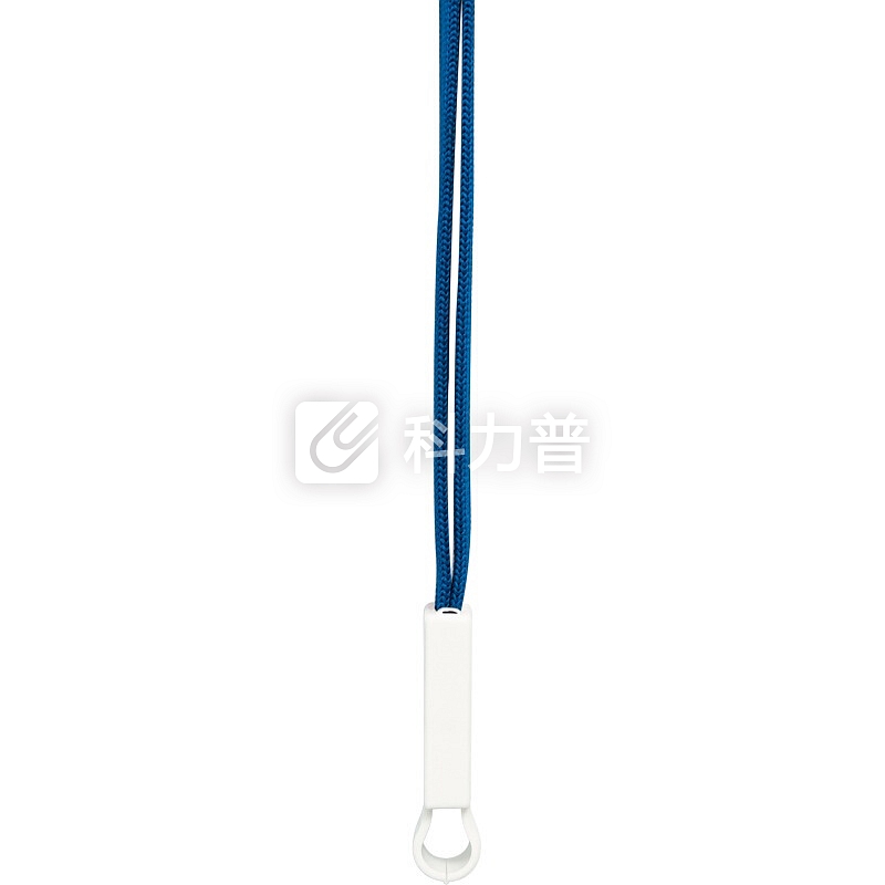 优和(UHOO) 6732 高档商务款中空棉证件卡套挂绳 干爽透气 强韧耐磨 深蓝 6根/包 工作证 员工牌 胸卡 吊绳