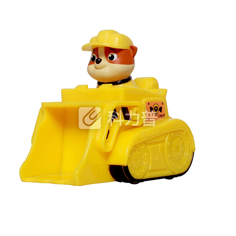 汪汪队立大功(PAW PATROL)狗狗巡逻队全套模型车 儿童男女孩玩具车套装 救援赛车系列-消防救护车+毛毛