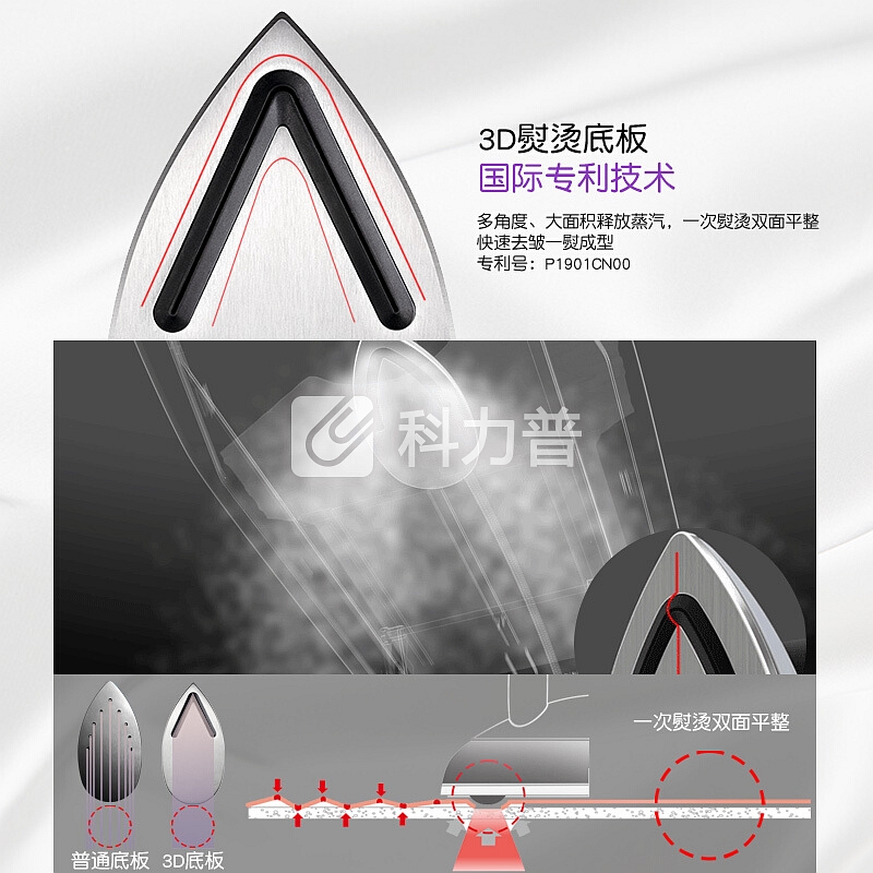LAURASTAR LAURASTAR瑞士PULSE SILVER原装进口家用恒压持续蒸汽熨烫机电熨斗挂烫机