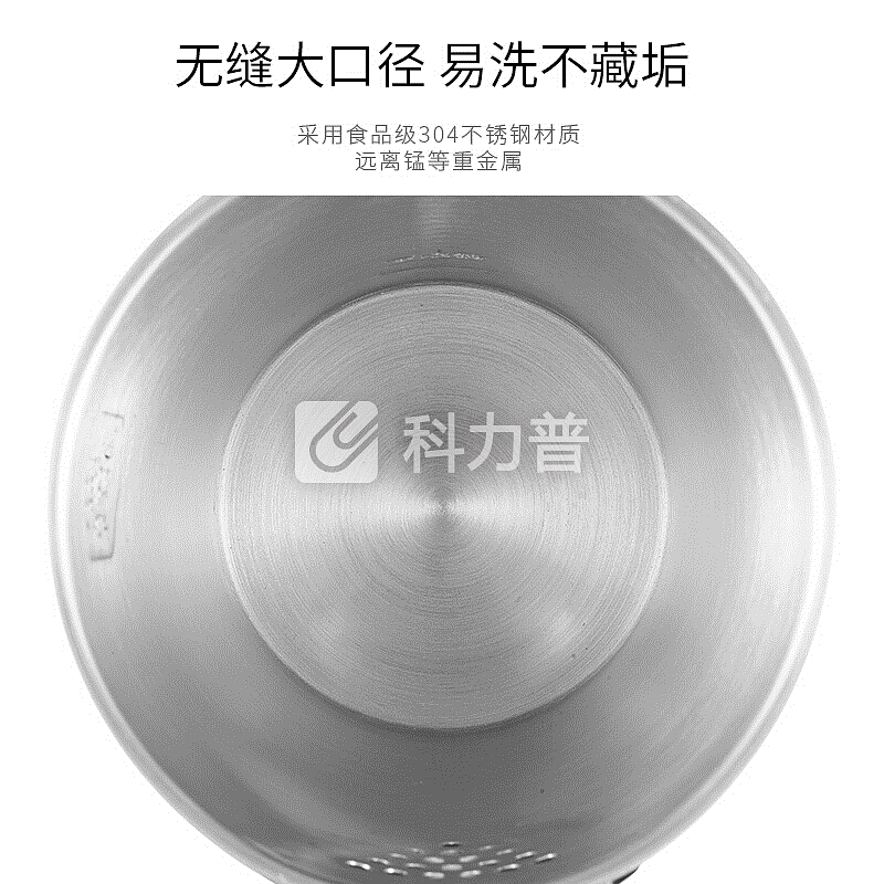 半球(Peskoe)电水壶 304不锈钢电热水壶 1.8L烧水壶 无缝内胆PTC保温 双层防烫彩钢BW730-B