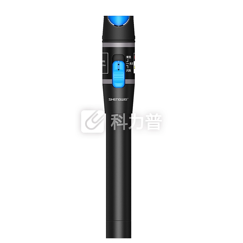 胜为(shengwei)红光光纤测试笔 10mW镭射红光源测试仪 10公里通光笔/打光笔 LC接头冷接子光缆通用 FB-310A