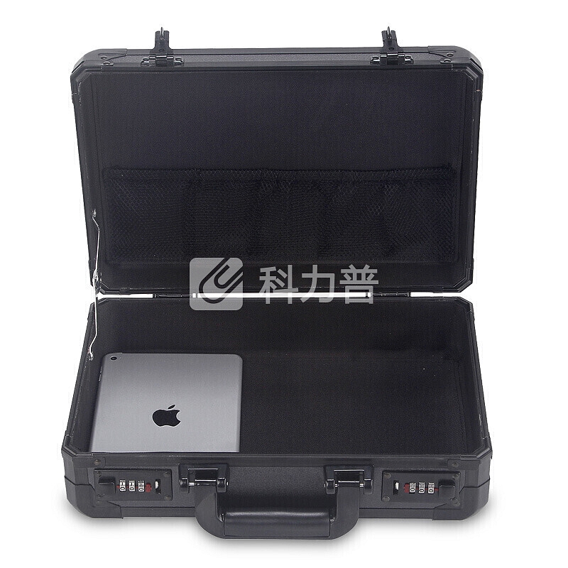 【品牌自营 质量保证】CCMVP 商务OL密码箱手提文件公文箱多功能收纳箱铝合金家用女旅行箱 银色