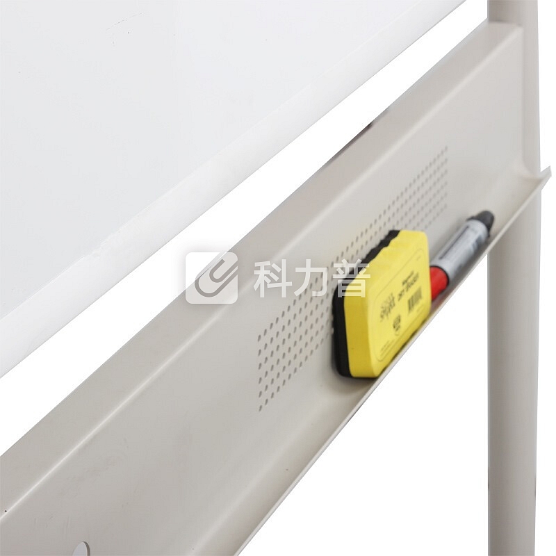AUCS 120*90cm 搪瓷投影双面支架式移动白板 办公教学会议写字板抗划白板 1261103