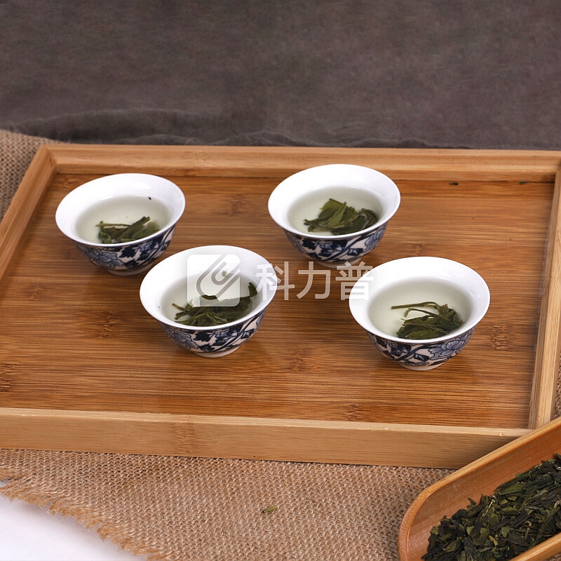 柯锐迩 长方形竹木托盘竹制茶盘日式托盘 居家酒店简约茶具水杯酒水托盘
