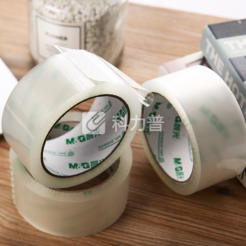 晨光 M＆G 晨光(M&G)45mm*60m(50um)透明封箱打包胶带 6卷/筒AJDN7604 6卷 45mm*60m