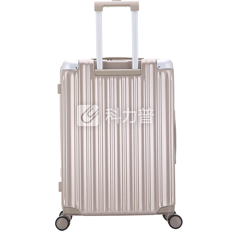 爱华仕(OIWAS) 商务旅行箱 20英寸 拉杆箱男万向飞机轮登机箱 女行李箱 6390 香槟色