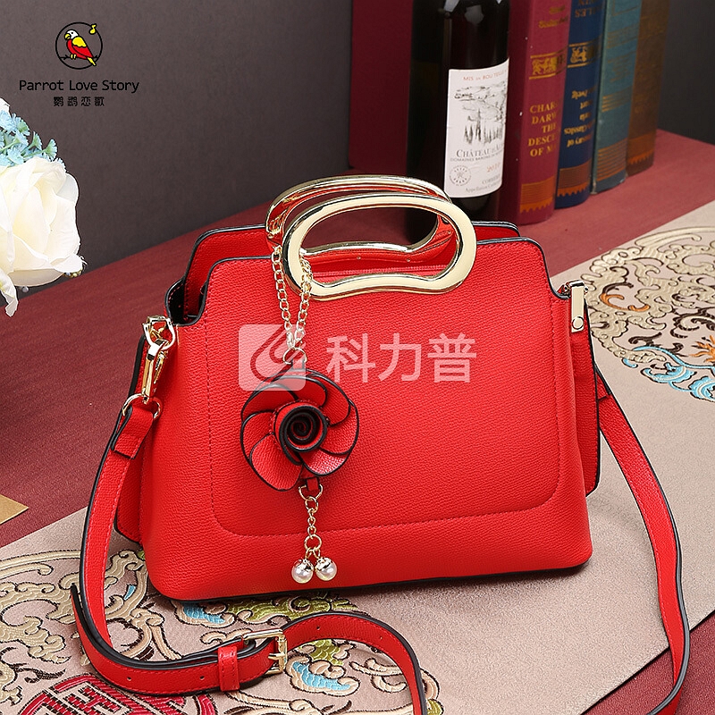 新品新娘包包女2018新款手提包结婚包大红色婚礼伴娘包个性百搭斜挎包 墨绿色