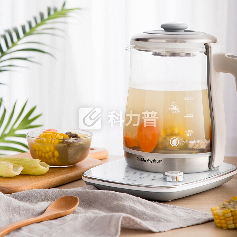 荣事达(Royalstar)养生壶煮茶器电水壶电热水壶烧水壶煮茶壶花茶壶电茶壶燕窝壶2L玻璃YSH2031
