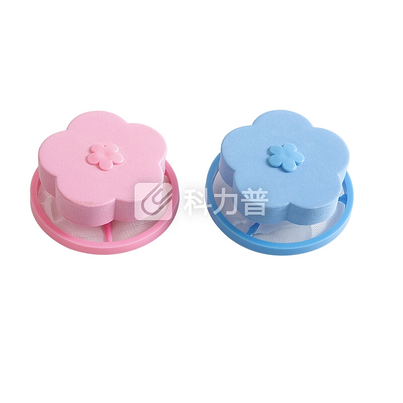庭好 洗衣机过滤网袋洗衣球漂浮清洁除毛器2个装TH4091