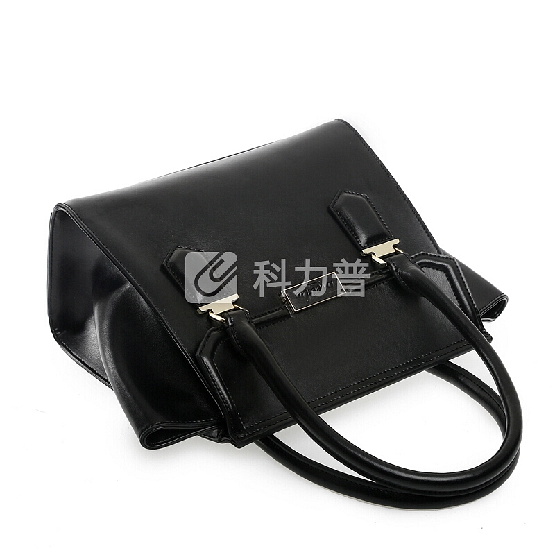 每度 MEIDU 每度（MEIDU）欧美气质手提包 时尚女士单肩包百搭休闲牛皮大包女包MWB150758黑色