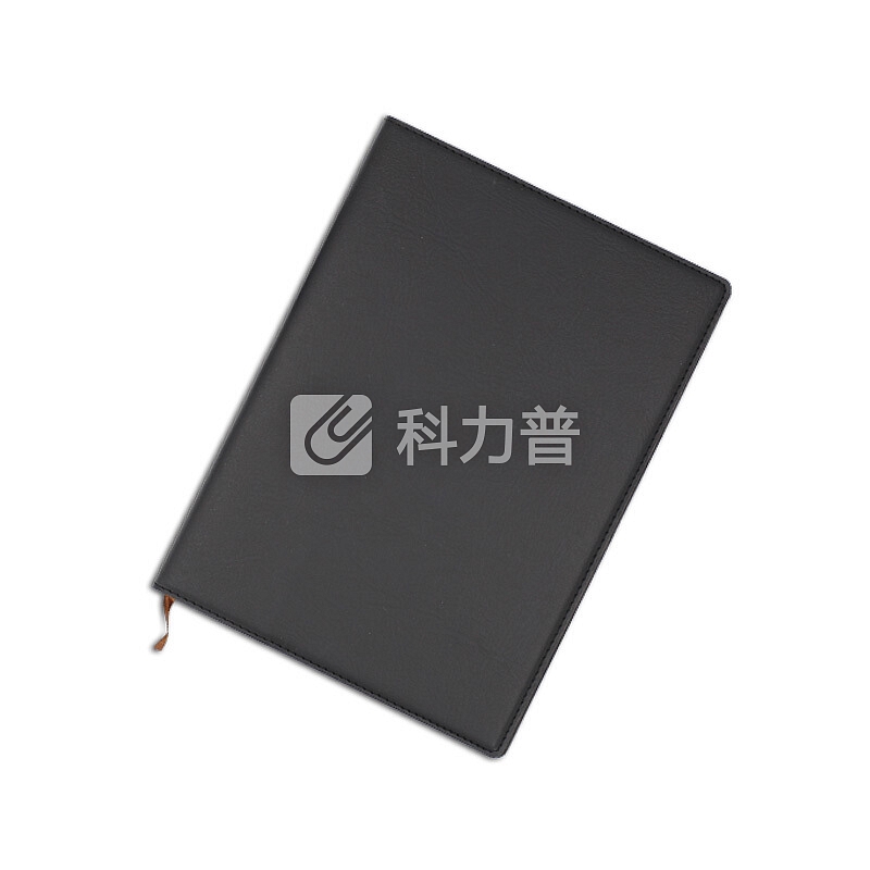 信发(TRNFA)企业定制 16K笔记本10本装 黑色皮面办公记事本80张 195*260mm