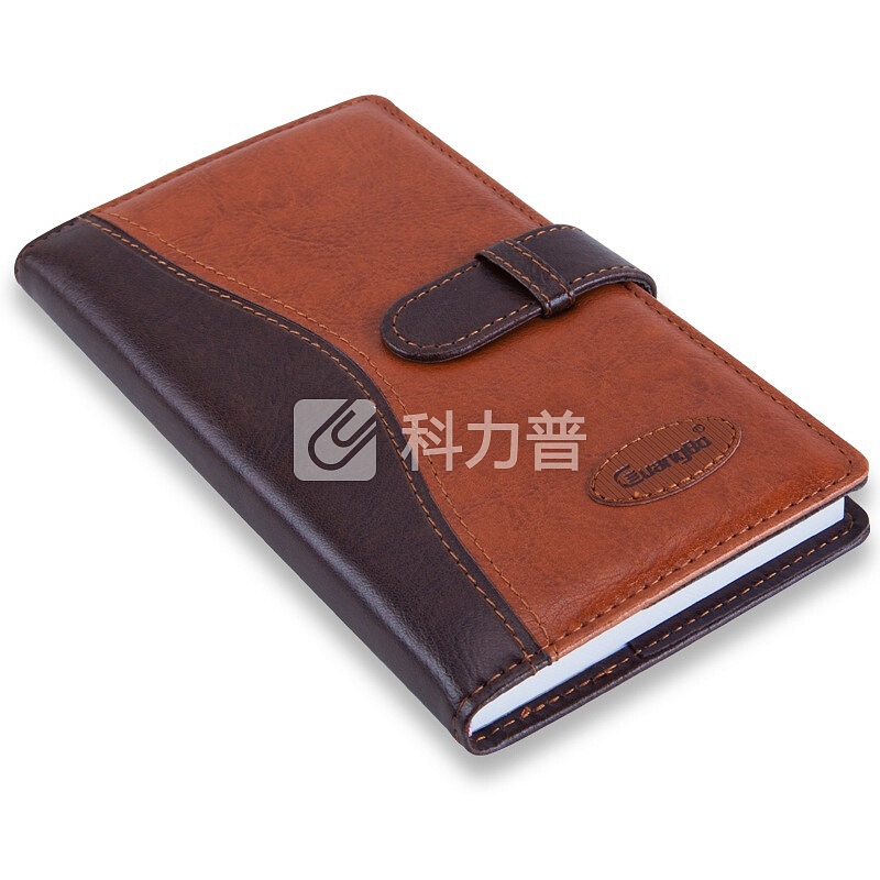 广博(GuangBo)48K120张皮面本/记事本/笔记本子 GB48708