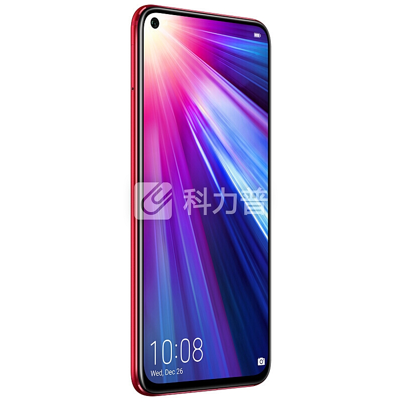 华为(HUAWEI)荣耀V20 手机 全网通 魅丽红(6+128G) 赠荣耀原装耳机