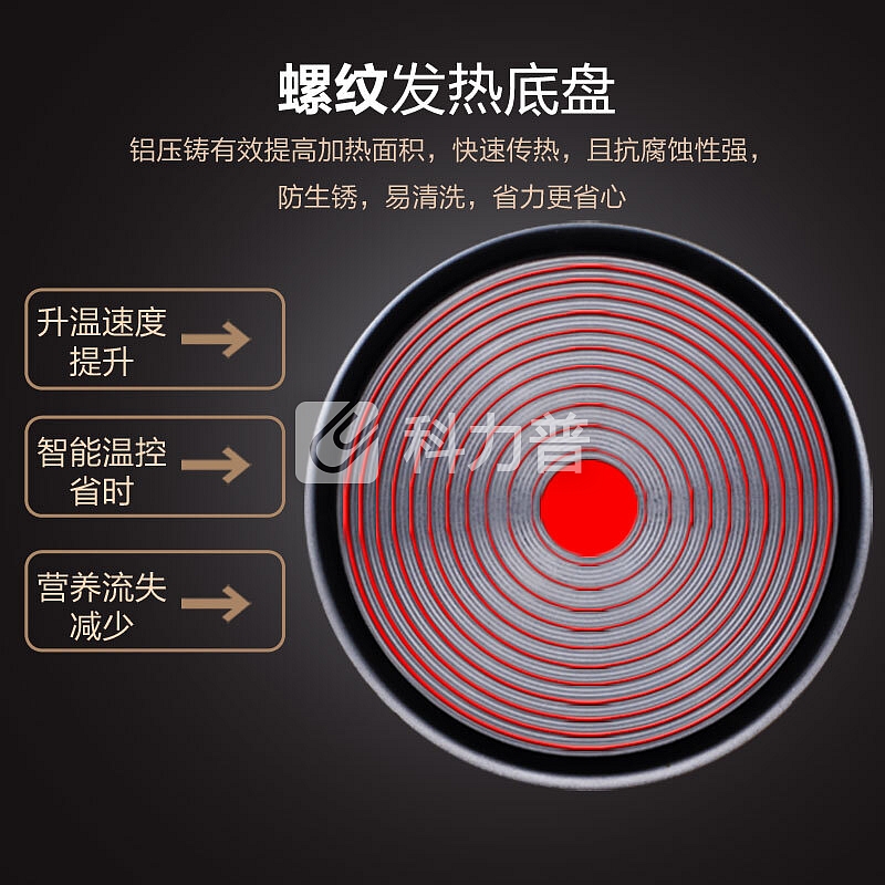 天际(TONZE)养生壶0.35L 迷你花茶壶高硼硅玻璃水壶BJH-W35Q