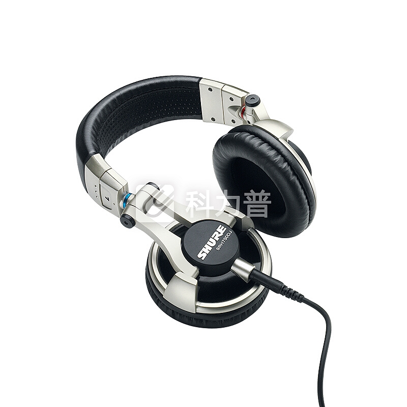 舒尔 Shure SRH750DJ 强劲重低音头戴式专业DJ监听HiFi手机耳机 香槟色