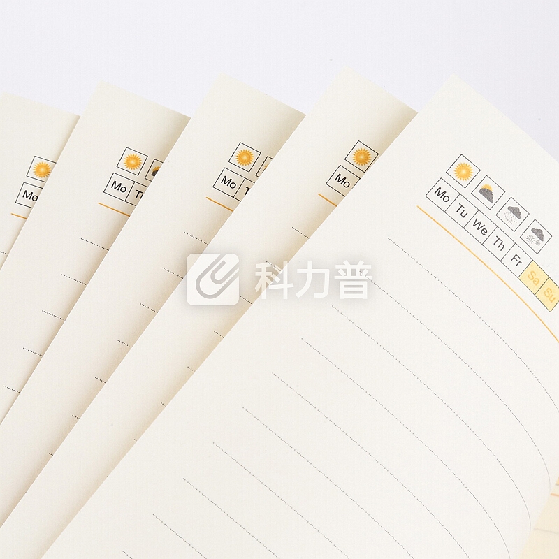 信发(TRNFA)TB-K828D 拉丝皮面笔记本加厚记事薄 创意6孔活页高档商务日记本会议本子(浅蓝色)