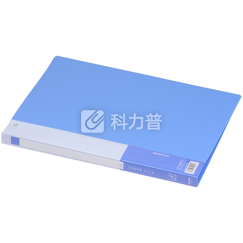 金得利(KINARY) AF502 A4轻便单强力文件夹 蓝色