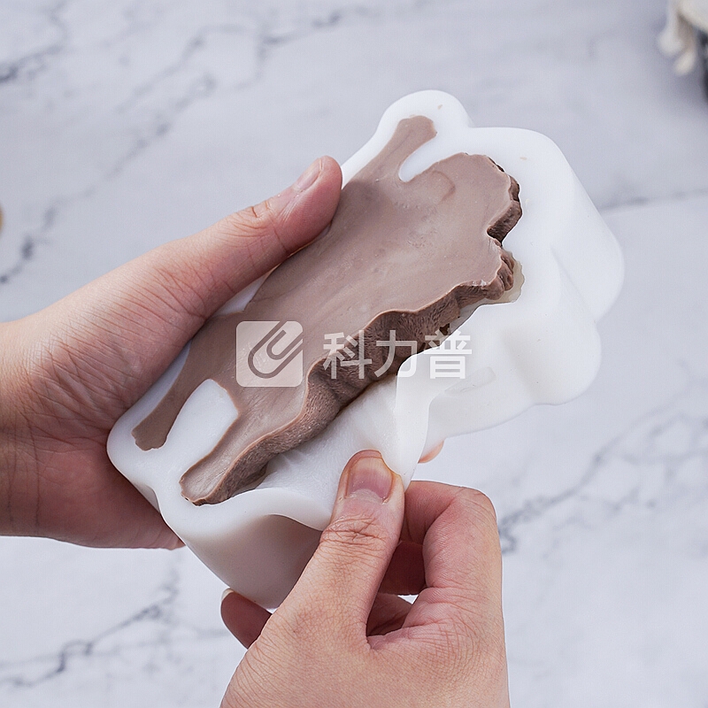 展艺 展艺抖音沙皮狗网红3D卡通立体硅胶慕斯模具网红沙皮狗巧克力蛋糕硅胶脏脏狗模 4寸沙皮狗模具