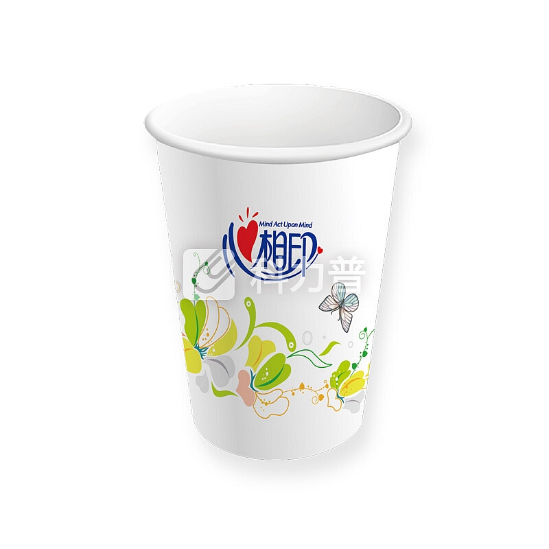 心相印 一次性杯子 纸杯 原生木浆商务居家加厚 190ml*100只