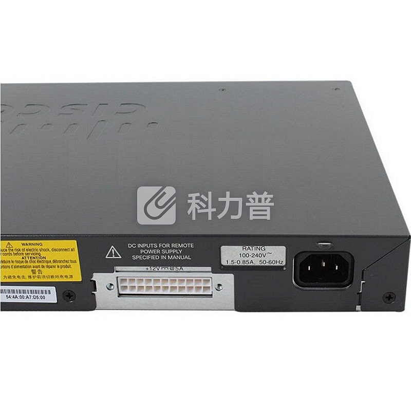 思科(Cisco)WS-C2960X-24PS-L 24口千兆二层交换机